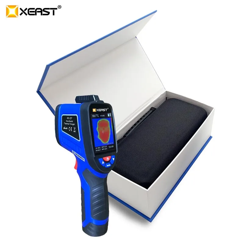 XEAST XE-26/26 DLatest стиль ручной XE-27 2 в 1 Температура и влажности инфракрасное измерение температуры Термальность изображений
