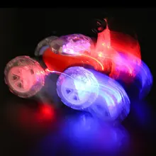 חם! OCDAY מיני RC צעצוע מכונית עם שלט רחוק פעלולים רכב רדיו חשמלי רוקד להיסחף דגם מסתובב גלגל רכב מנוע RC צעצועים(China)