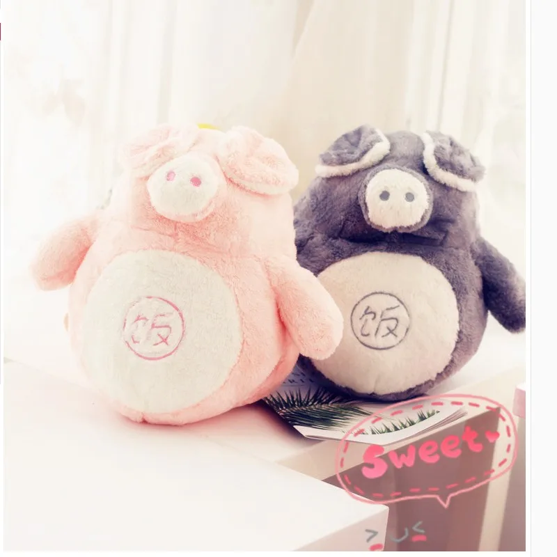 

New Style Attractive Kids Cuddly Moving Ear Pig Pillow Peek a Boo Pig Animal Hand Warmer Doll