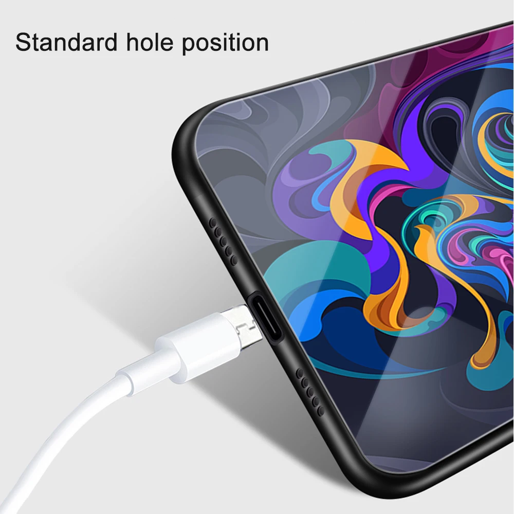 Ciciber чехол для телефона для Red mi Note 8 7 6 5 Pro Plus Funda для Xiaomi mi 9 9T A2 8 6X mi X 2 2S PocoPhone F1 Эстетическая стеклянная крышка