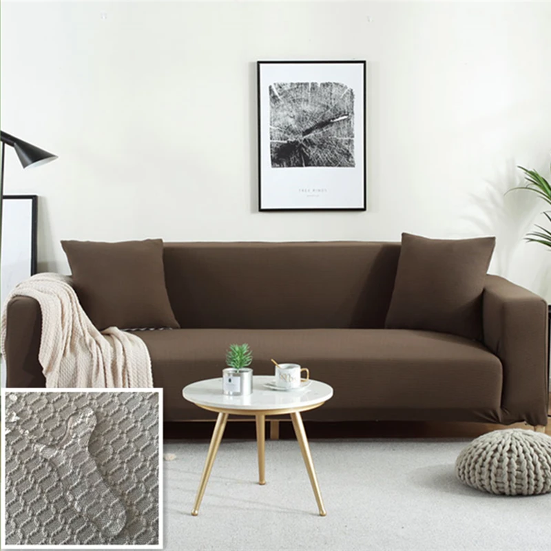 

New Waterproof Sofa Cover High-grade Slipcover throw High Elasticity Universal Furniture Protector Case for different Shape Sofa