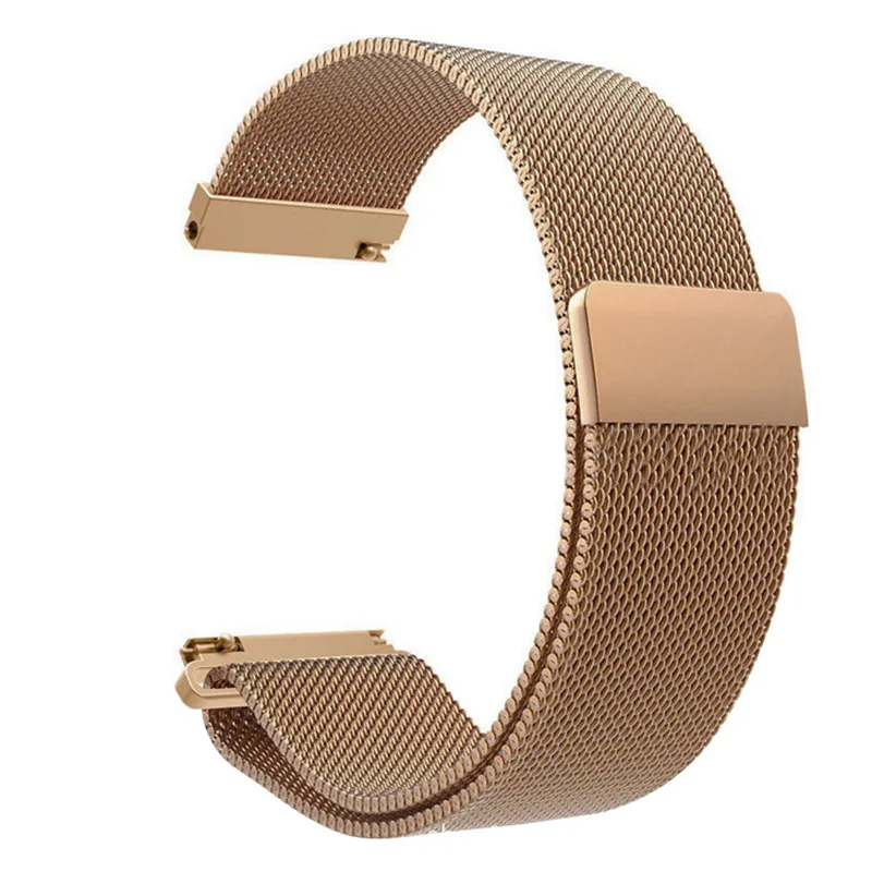 4in1 Smartwatch Accessories For Xiaomi Huami Amazfit Bip Strap Stainless Steel Bracelet Magnet With Plating Case Protector Film