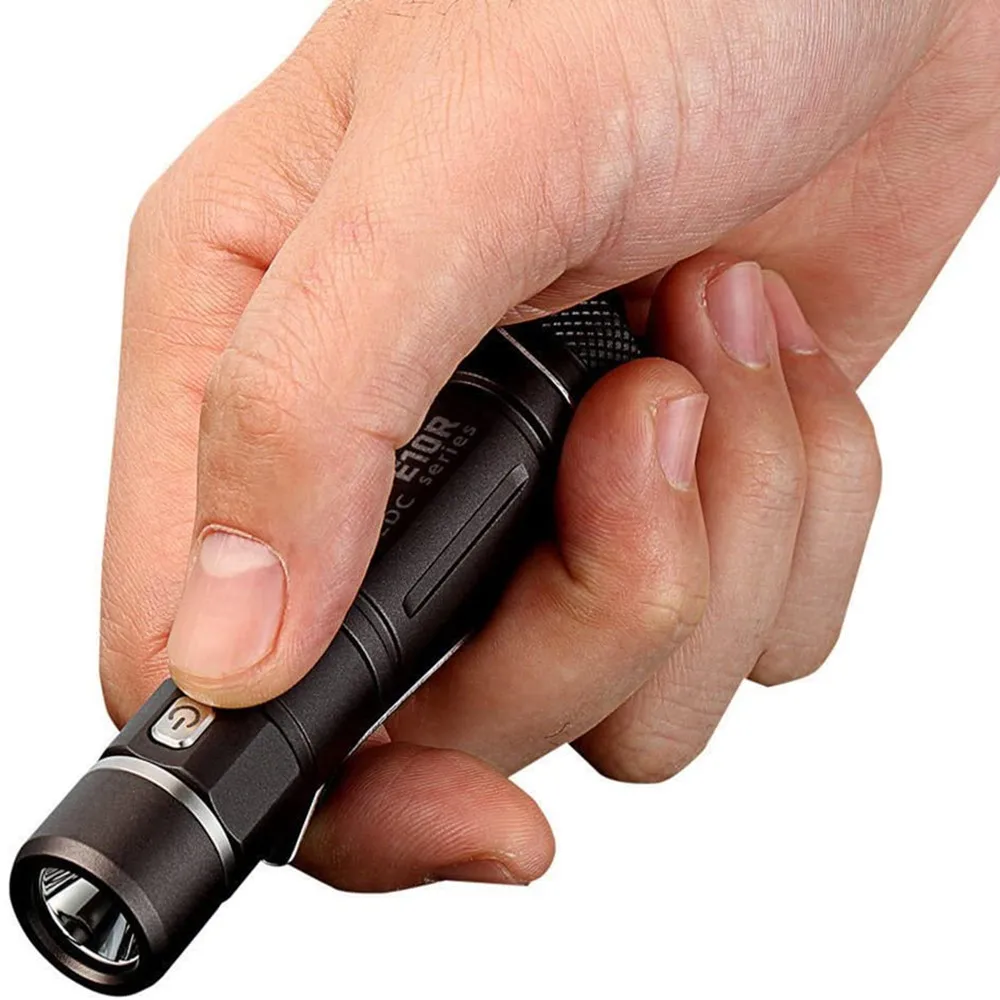 JETBEAM E10R Max.650 Lumen High Brightness 4 Modes EDC Flashlight(Battery not included)