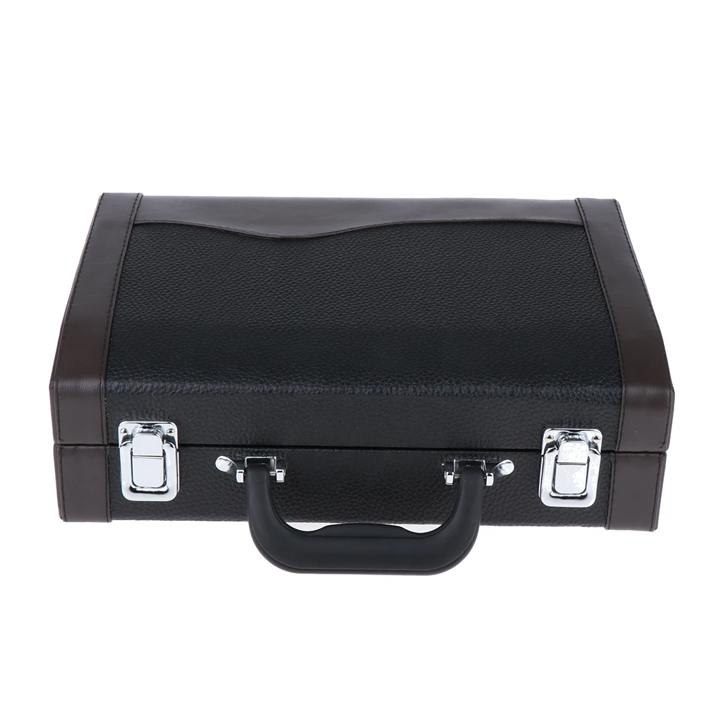 Водонепроницаемый Gig Bag Box Bb плоский 17 ключ кларнет сумка для переноски Чехол из искусственной кожи с ручкой ремень защита аксессуары
