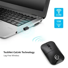 Беспроводная мини мышь+ приемник 2,4 ГГц оптическая мышь для Macbook ноутбука ПК планшета совместима со всеми системами