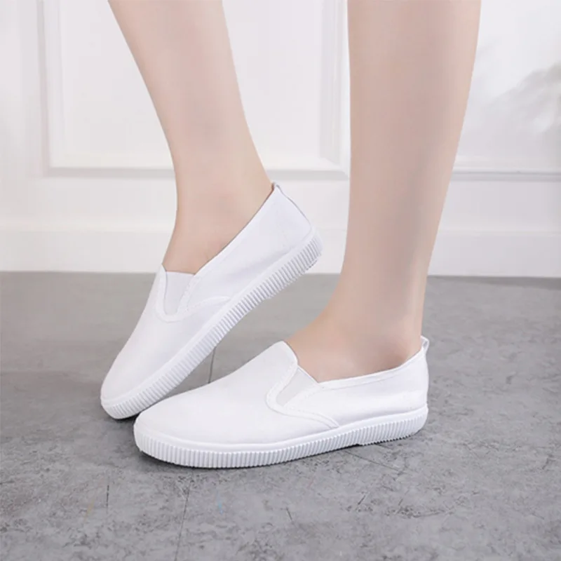 

MFU222019 Factory direct white boss shoes 2019 spring and summer good quality student shoes work