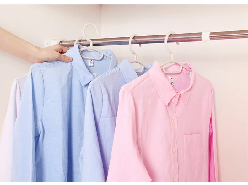 40cm 10 pcs/lot Plastic Wind-proof Clothes Hangers Coat Hangers for Kids Adult Non-slip Clothing Hanging