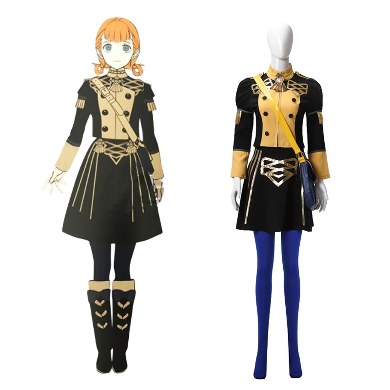 

CostumeBuy Fire Emblem Three Houses Annette Cosplay Costume Women Men Skirt Halloween Full Outfits Custom Made