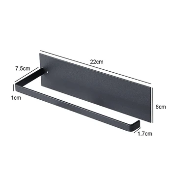 

Paper Towel Holder Under Kitchen Cabinet Self Adhesive Towel Paper Holder Stick on Wall HUG-Deals