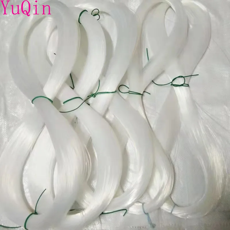 0.5Kg Normal High Strength Diameter 0.1-3.0 mm Nylon Fishing Line White Transparent Big Object Wire Peche pescaria Fishing Pesca