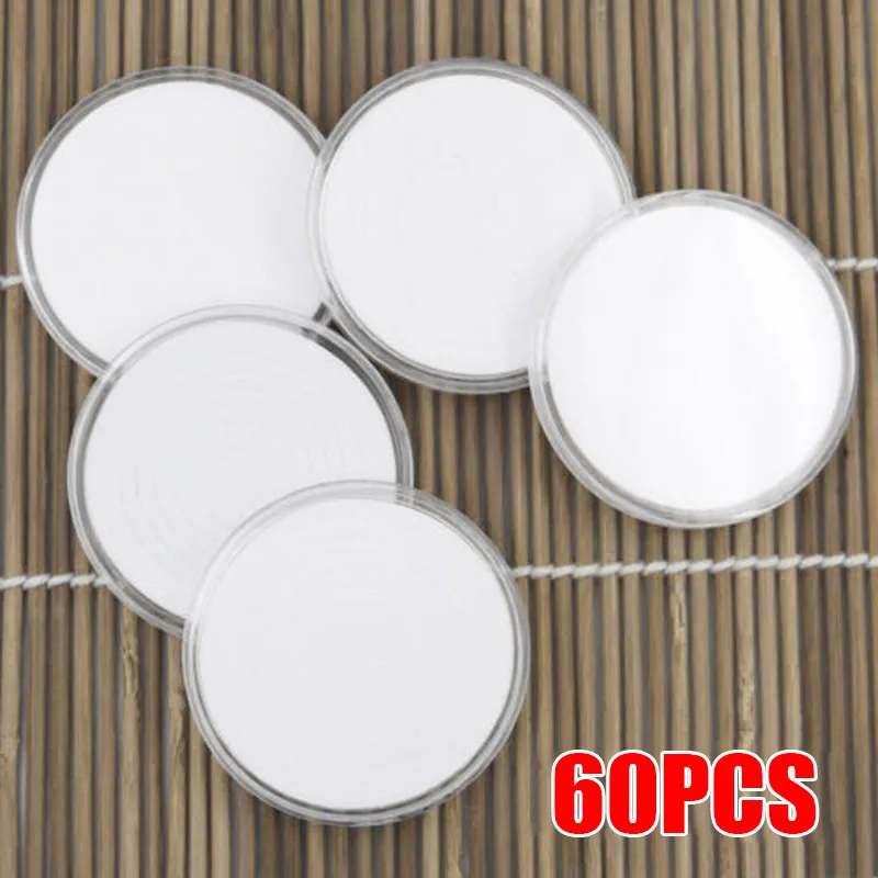 

60Pcs Professional Coin Capsule Case Storage Holder Collection Display 18- 38mm