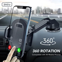 Soporte para teléfono de coche INIU Sucker, soporte para teléfono móvil, soporte para coche sin soporte magnético GPS para iPhone 12 11 Pro 8 Xiaomi Huawei