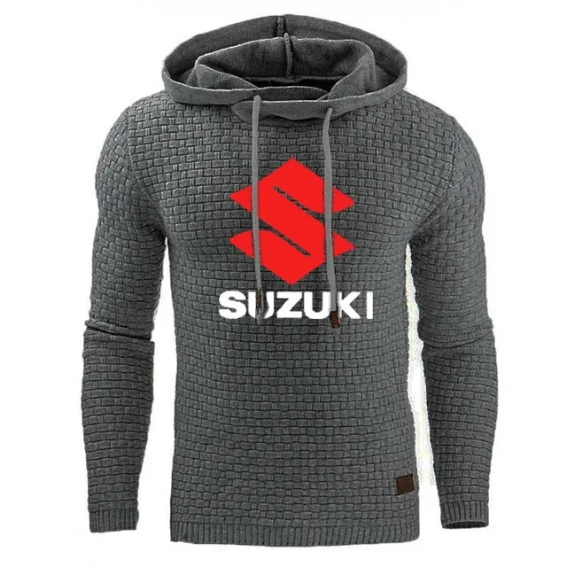 Толстовки мужские для Suzuki с логотипом автомобиля, толстовка с принтом, весна-осень, мужские толстовки, спортивная одежда в стиле хип-хоп, harajuku, Повседневная Толстовка, спортивный костюм