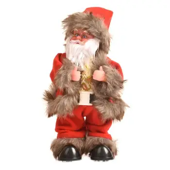 

Christmas Gifts Rotatable Hip-shaking With Music Santa Claus Dolls Electric Toys Christmas Decoration Supplies