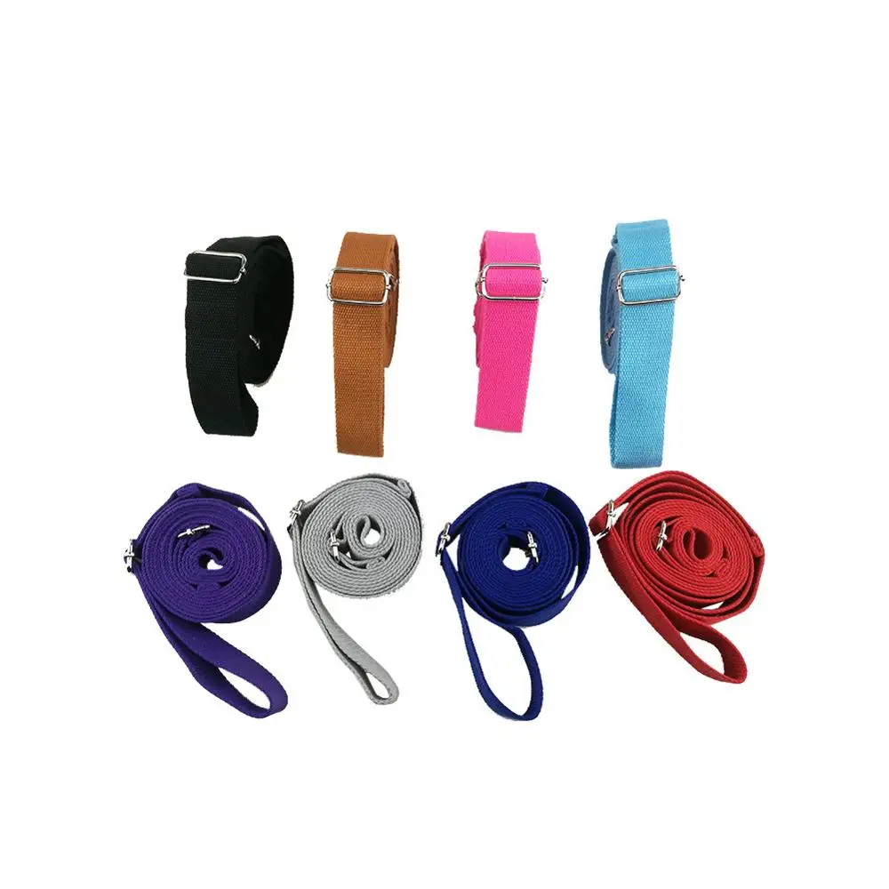 문 유연성 스트레칭 다리 들것 스트랩 조정 가능한 스포츠 요가 발레 밴드 운동 체조 벨트 용 부드러운 다리 벨트