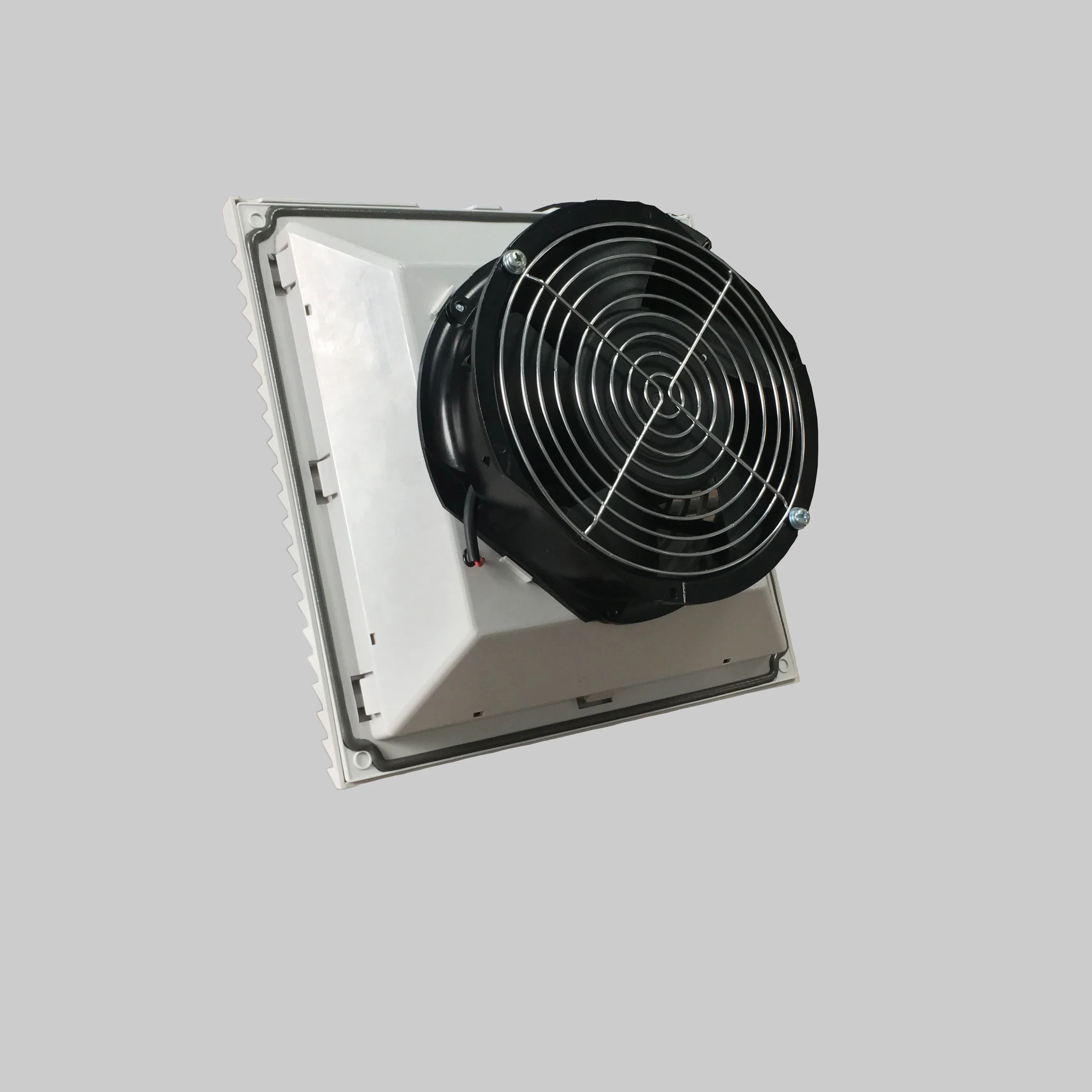 135CFM Солнечный пластиковый вытяжной вентилятор 15 Вт Настенный Вентилятор экстрактор бесщеточный двигатель
