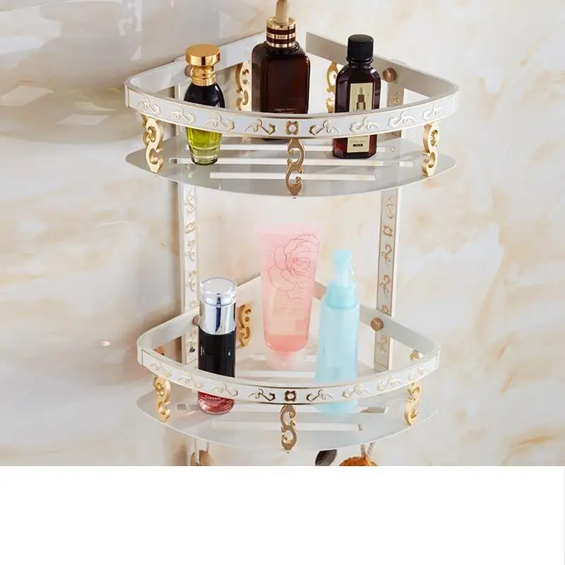 Version U Meuble душевая стойка Estanteria Badkamer Estante Esquinero Ducha Repisas Badezimmer полки Salle De Bain настенная полка для ванной комнаты - Цвет: Version U