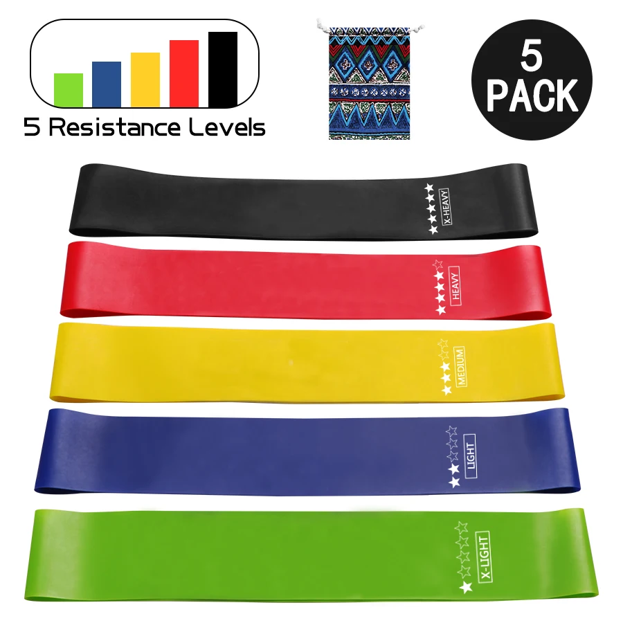 Bandas de resistencia para Fitness, deporte, Yoga, banda elástica para ejercicio, expansor de goma para Fitness, equipo para entrenamiento en gimnasio