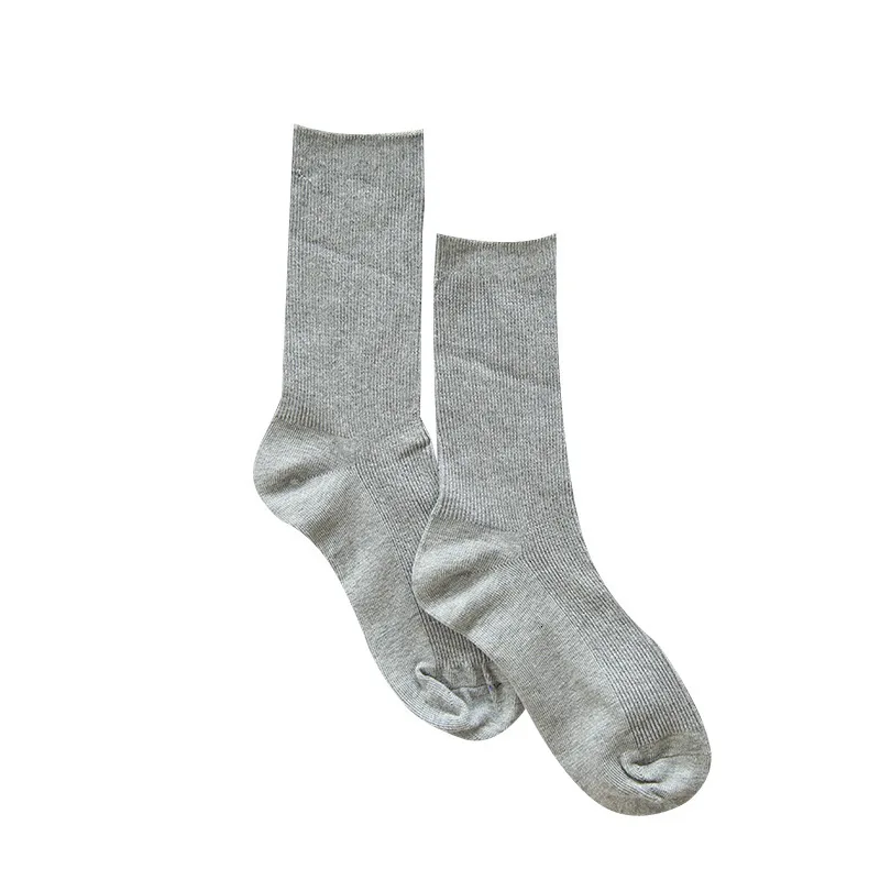SP& CITY Harajuku, простые однотонные женские теплые носки, женские зимние толстые мягкие хлопковые носки, сохраняющие тепло, полосатые короткие носки, женские носки