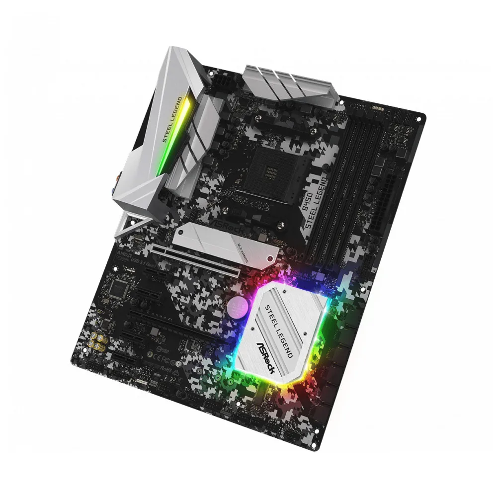 Материнская плата ASRock B450 STEEL LEGEND