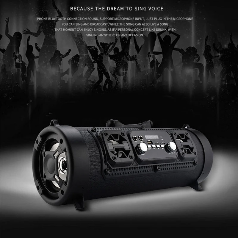 Portable Wireless Bluetooth Speaker Stereo Super Bass Hifi Aux Uxb Tf Fm Music