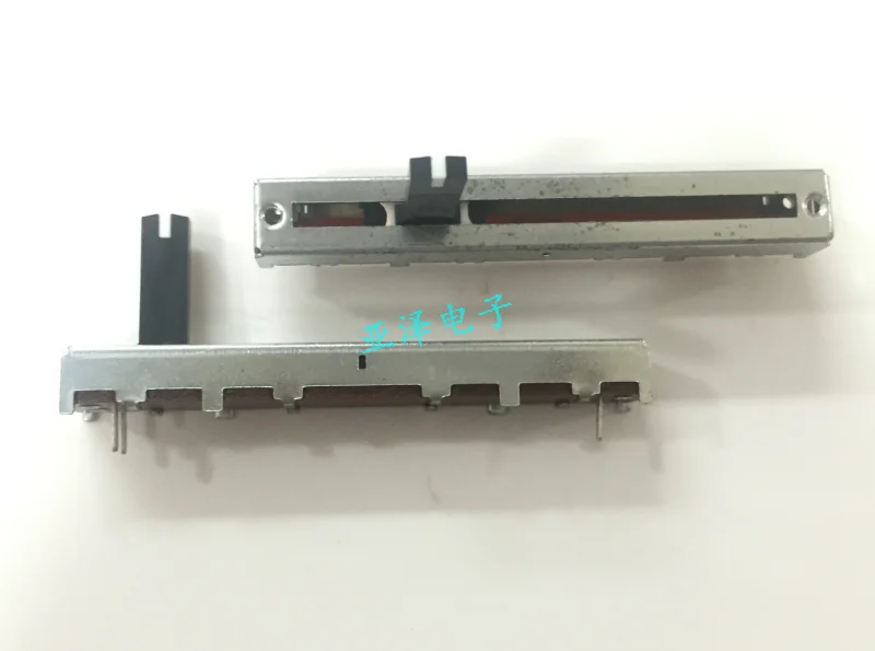 2PCS 6 cm sliding potentiometer single league B100K axial length 15 mm mixer 60 slide B104 straight | Обустройство дома