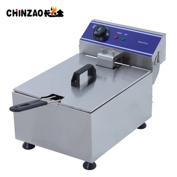 

220V/110V Single Tank 10L Commercial & Home Use Electric Fryer