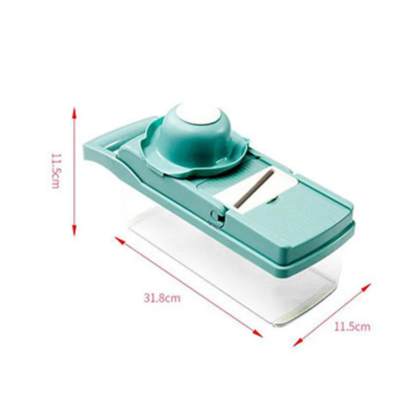 Mandoline слайсер измельчитель Терка резак приспособление для чистки овощей и фруктов многофункциональный картофельный терка для моркови корзина для слива кухонный инструмент