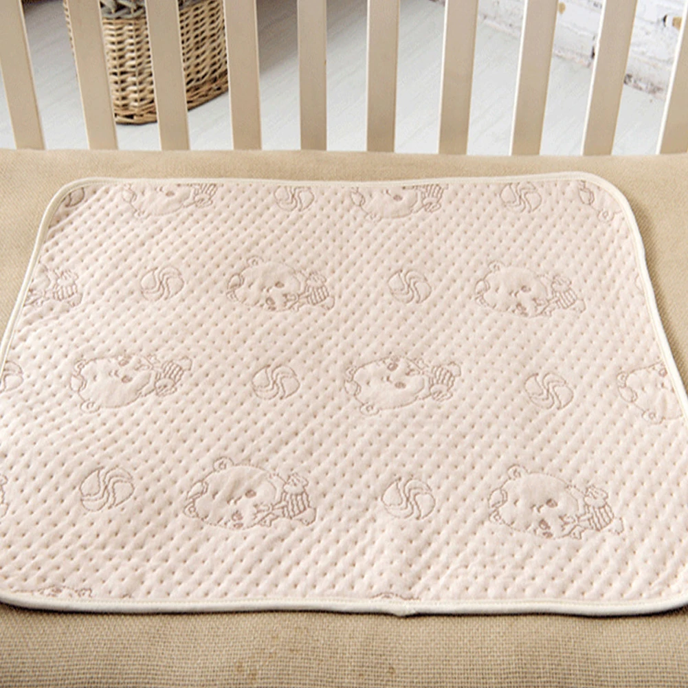 Детский дышащий Уход за ногами, водонепроницаемый матрас, коврик для мочи, коврик для пеленания хлопка, урологические прокладки продукция по уходу за младенцами 1