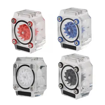 

LSJ-XGB Water Flow Meter Computer Cooling System Acrylic Water Flow Rate Indicator G1/4in Flow Meter Indicator
