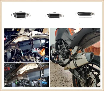 

51MM Motorcycle Modified accessories exhaust muffler tube modeling for Ducati MONSTER 400 620 MTS 695 696 796 S2R 800 DaRk