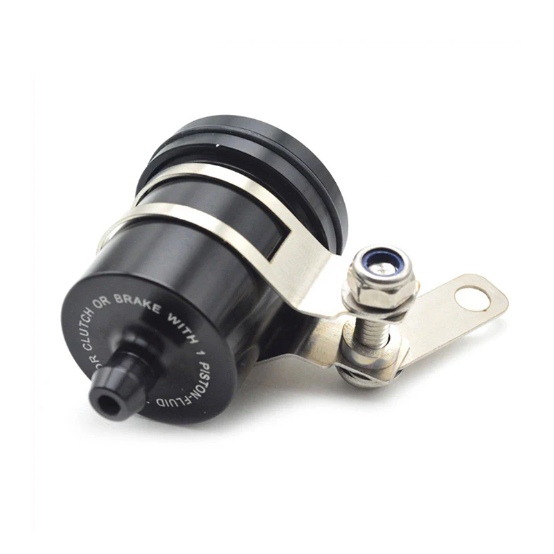 

Clutch Motorcycle Brake Fluid Reservoir Aluminum Alloy Replacement Black