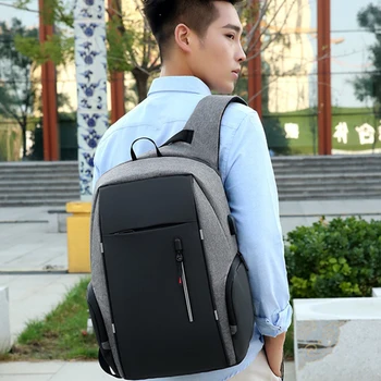 

15.6 Inch Laptop Backpack USB Charging Casual Business Bag