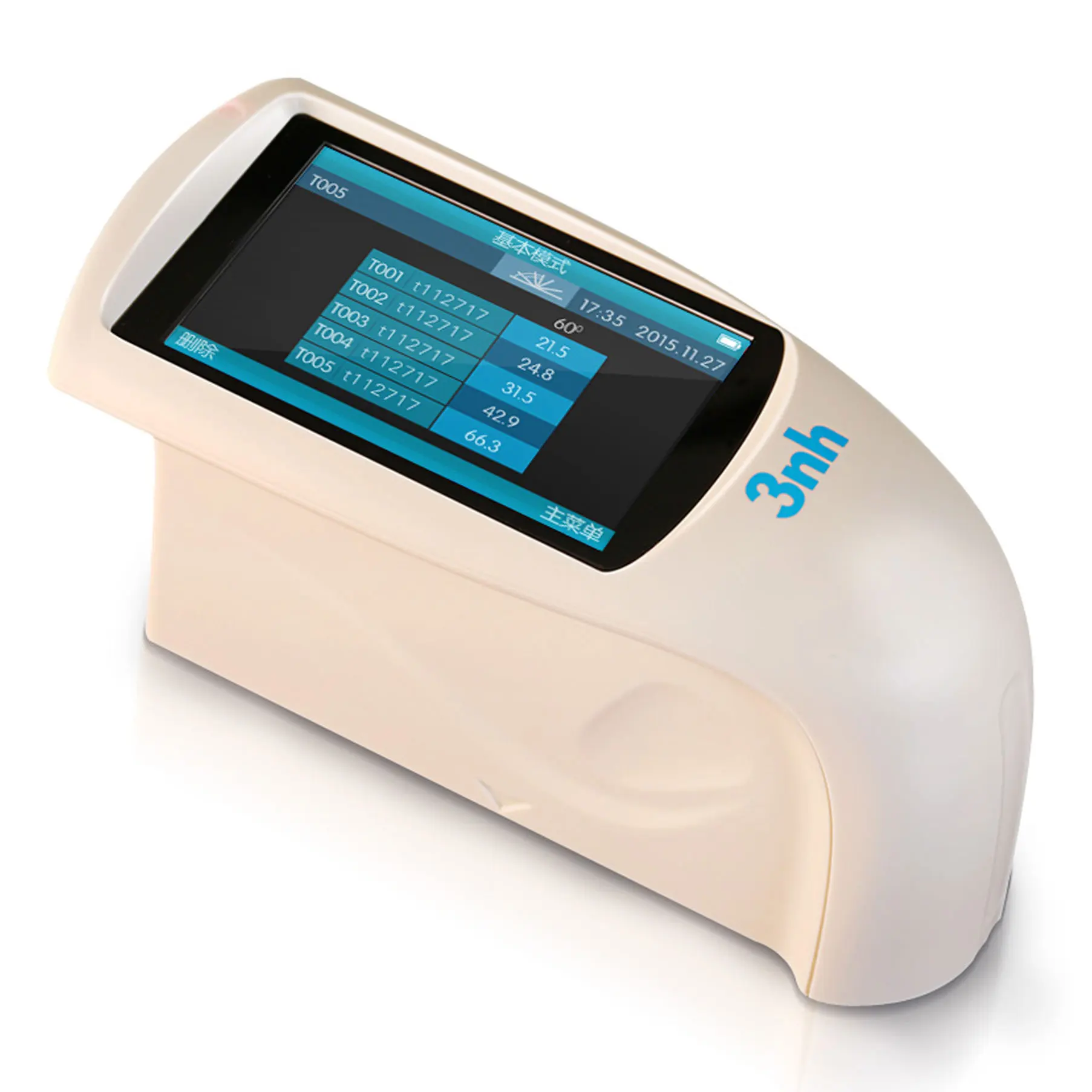 HG268 Tri-angle Gloss tester Meter 20&deg;/60&deg;/85&deg; for automobile paint ink marble granite glossmeter