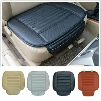 

2019 Fashion Creative Universal PU Leather Car Front Seat Cushion Protector Pad Driver Mat Cushion 1PC