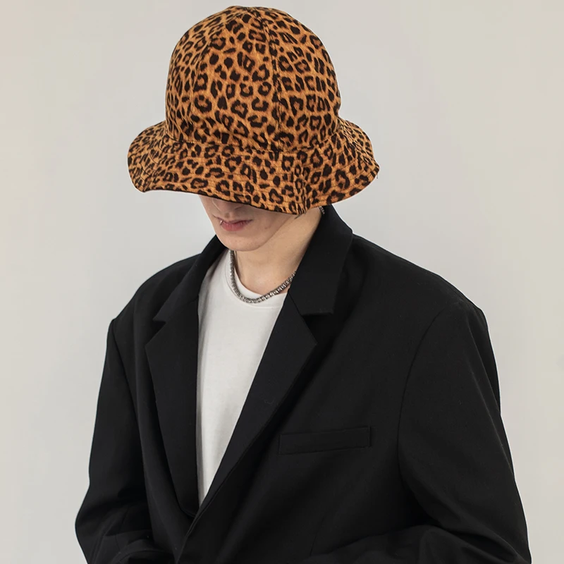Leopard bucket cap4