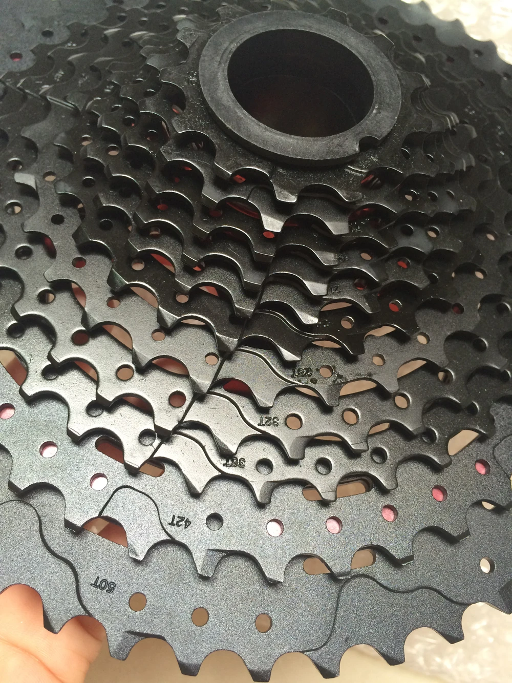 Sunrace 11 Speed CSMX80 12 Speed CSMZ90 Bike Cassette 11-50T fits Shimano SRAM Flywheel 11-50, Lengthened Rear Hook