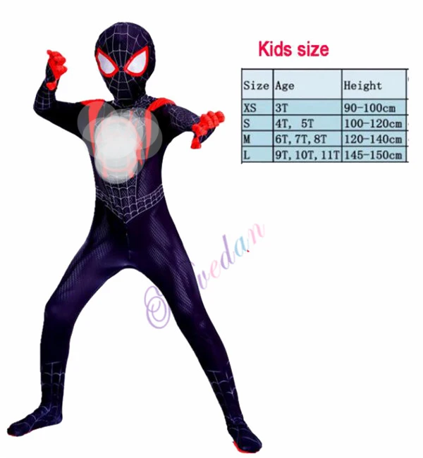 Kids Bodysuit Костюм для взрослых, детей, мальчиков, 3D принт супергероя, косплей, толстовка, толстовка, куртка на молнии, костюм супергероя, человек - Цвет: Kids Bodysuit