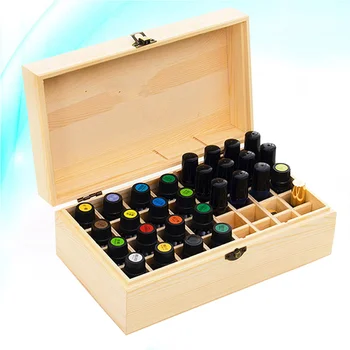 

32 Holes Carry Case Organizer Storage Box Essential Oil Case Portable for Home Travel