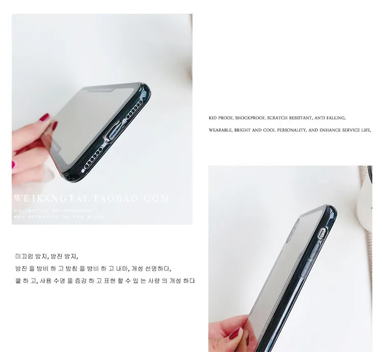 Простой крутой защитный бампер для телефона для iPhone X XR 6 6s plus защитный чехол для iPhone Xs Max 7 8 plus анти-тепло чехол лето