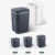 USB Зарядка 16L Smart Trash Can Автоматический Датчик Мусорный Бак Интеллектуальный Датчик Перезаряжаемый Электрический Мусорный Бак Мусорный Бак