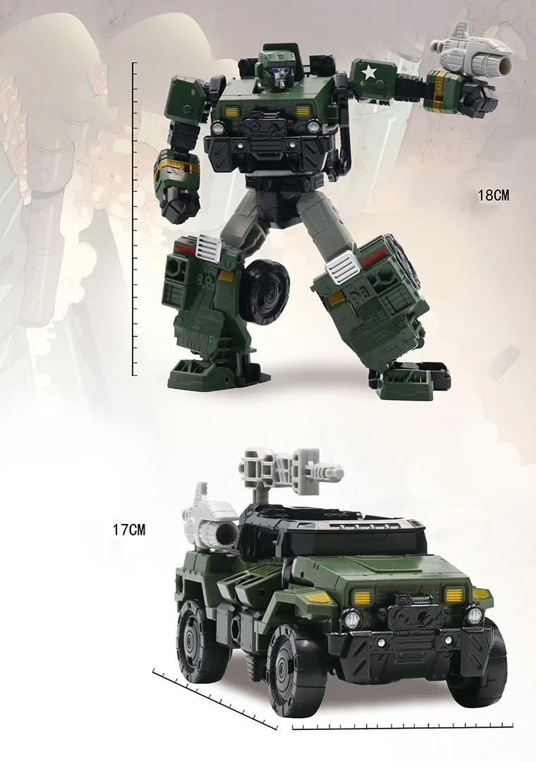 AOYI H6002-9 трансформация фигурка G1 игрушка гончий Фильм модель ABS 18 см СПЛАВ SS38 ко деформация автомобиля Робот BMB куклы подарок