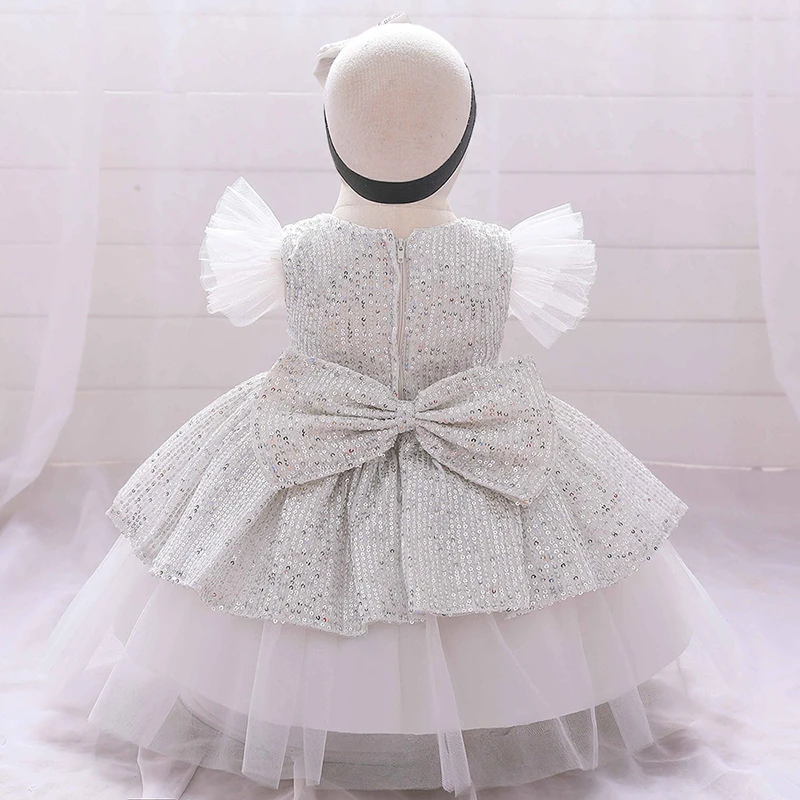 para bebê, 1 ano aniversário vestido, festa