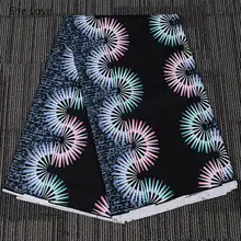 She Love 1 ярд Анкара хлопковый в африканском стиле настоящая парафинированная ткань с принтом для женщин вечернее платье Diy Швейные материалы