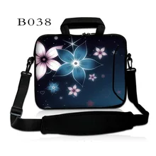 Сумка на плечо для ноутбука 7, 10, 12, 13, 14, 15, 17 дюймов с цветочным принтом, сумки на молнии, чехлы, чехлы