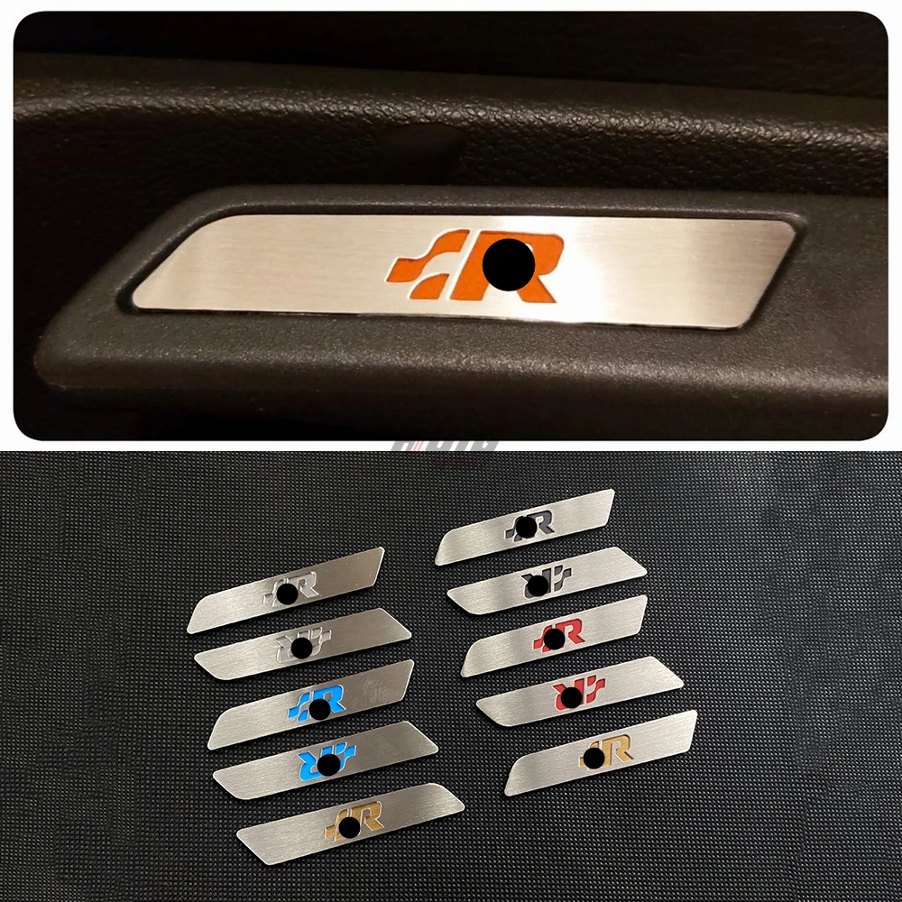 

2pcs stainless steel Car Styling Seat Lift Wrench Seat Insert Trim For VW GOLF 4 5 JETTA PASSAT MK4 MK5 TOURAN GTI TSI R32 SR