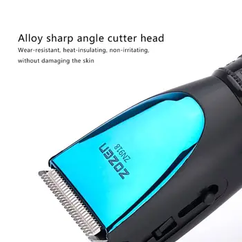 

USB charging Electric Hair Clipper Rechargeable Hair Trimmer Waterproof Shaver Razor Cordless Low Noise For Adult Child 4XFB