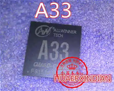 A33 MT41K256M16HA-107G: E I5712A2 PMB5712A2 BCM5461SA1KPFG SEMS27 A10 A31 A20 A23 A33 BGA 25D30266 - Цвет: A33