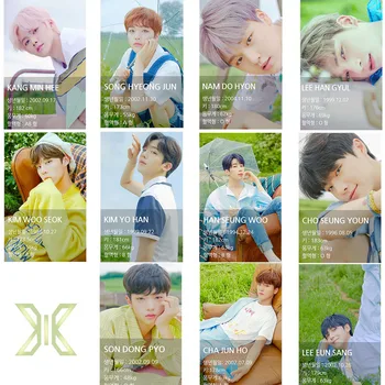 

KPOP X1 Produce X 101 x one Han Seung woo photo through card flying album X1 FLASH ins small card postcard lomo card PVC photo