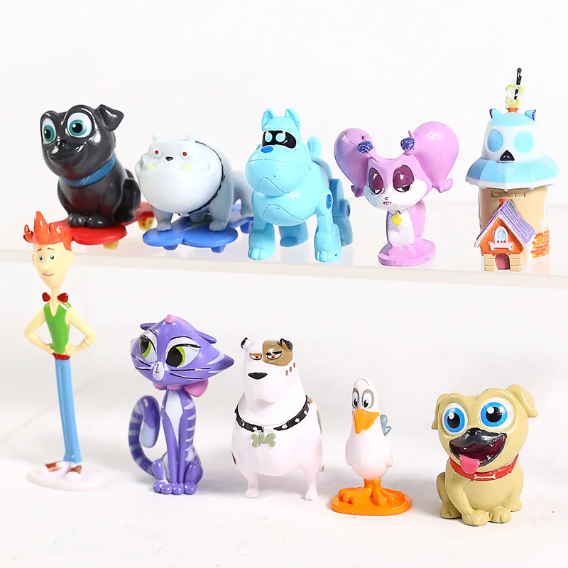 10 Buah/Set Puppy Dog Pals Bingo Rolly Bob Anjing dan Teman-teman